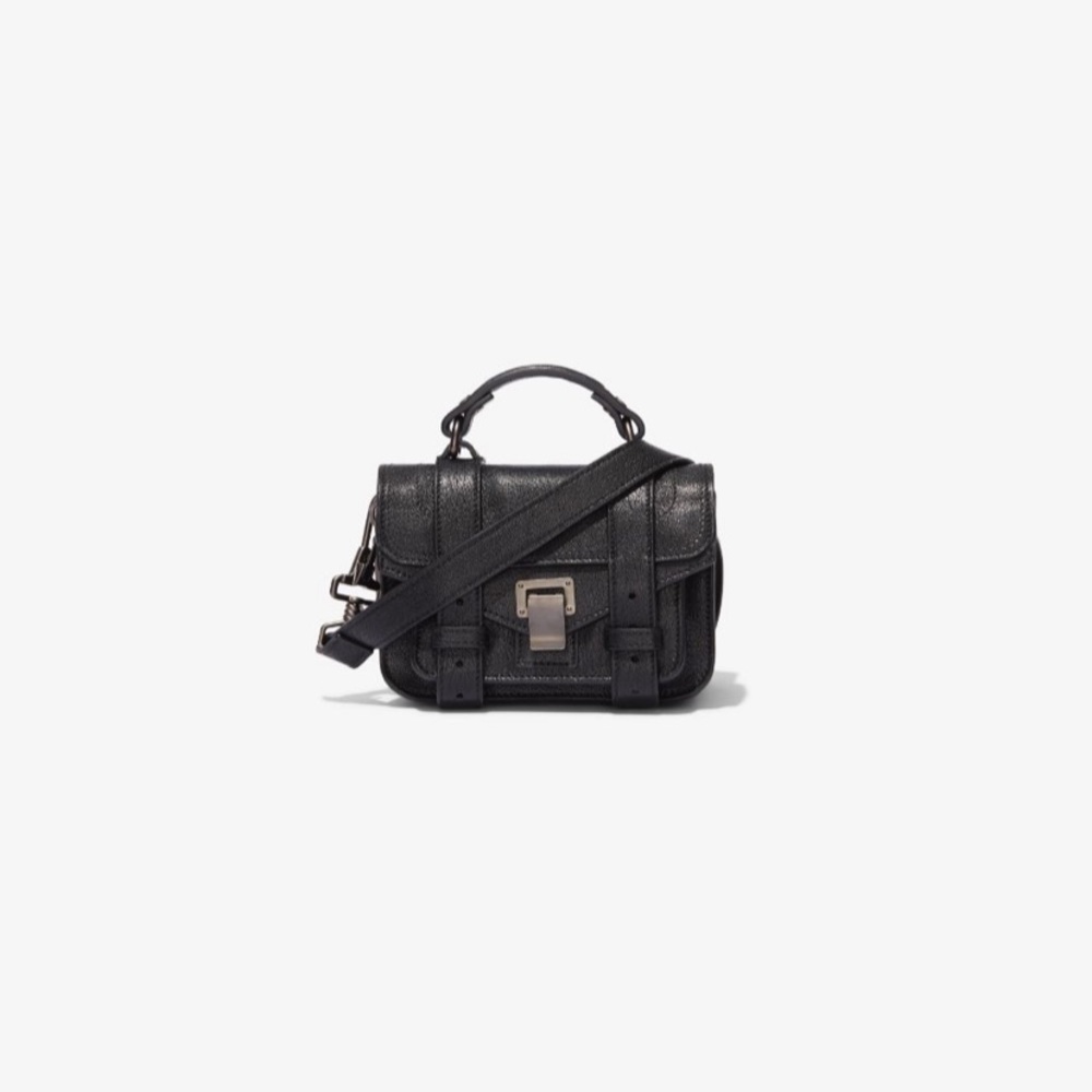 BRAND NEW PROENZA SCHOULER PS1 micro bag in black.